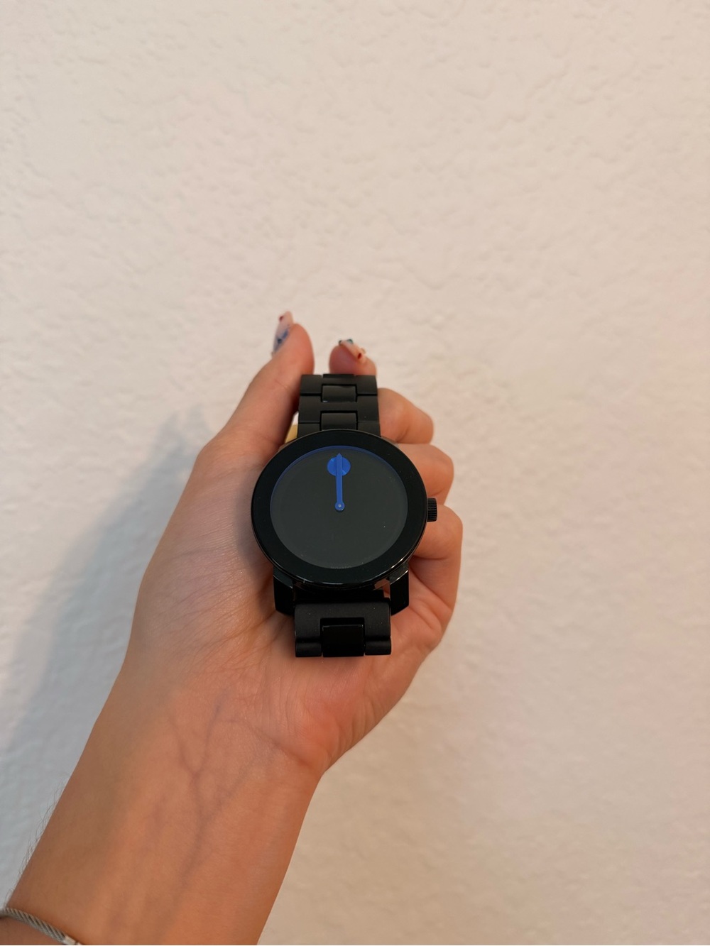 Black MOVADO BOLD Stainless Steel watch